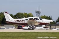 N75332 @ KOSH - Piper PA-28-151 Cherokee Warrior  C/N 28-7615290, N75332 - by Dariusz Jezewski www.FotoDj.com