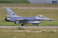 J-008 @ LFRJ - Fokker F-16AM Fighting Falcon, Taxiing rwy 26, Landivisiau Naval Air Base (LFRJ) Tiger Meet 2017 - by Yves-Q