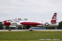 N133KK @ KOSH - Canadair T-33 Shooting Star Pearl 1  C/N T33-556, N133KK - by Dariusz Jezewski www.FotoDj.com