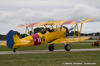 N17678 @ KOSH - Boeing B75N1 Stearman  C/N 75-7249, N17678