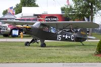 N1227N @ KOSH - Piper J3C-65 Cub  C/N 13800, N1227N