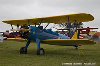 N4935N @ KOSH - Boeing A75N1(PT17) Stearman  C/N 75-2087, N4935N