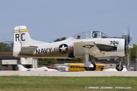 N4698S @ KOSH - North American T-28B Trojan  C/N 137706, N4698S