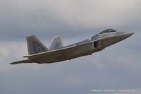 08-4165 @ KOSH - F-22 Raptor 08-4165 FF from 27th FS Fighting Eagles 1st FW Langley AFB, VA - by Dariusz Jezewski www.FotoDj.com