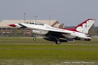 91-0479 @ KOSH - F-16DM Fighting Falcon 91-0479  from USAF Thunderbirds  Nellis AFB, NV