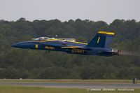 163485 @ KOSH - F/A-18C Hornet 163485  from Blue Angels Demo Team  NAS Oceana, VA