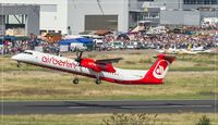 D-ABQF @ EDDR - De Havilland Canada DHC-8-402Q - by Jerzy Maciaszek