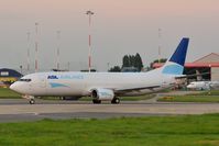 OO-TNO @ EGSH - Leaving Norwich following re-spray. - by keithnewsome