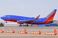 N226WN @ KBOI - Departing RWY 10L. - by Gerald Howard
