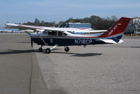 N718CP @ KAUN - USAF AUX Civil Air Patrol 2005 Cessna 182T Skylane taxiing for takeoff @ Auburn Municipal Airport, CA home base