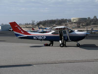 N718CP @ KAUN - USAF AUX Civil Air Patrol 2005 Cessna 182T Skylane ready for training mission @ Auburn Municipal Airport, CA home base