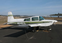 N5483L @ KAUN - Locally-based 1974 Grumman American AA-5 Cheetah @ Auburn Municipal Airport, CA