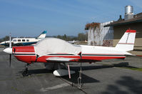 N209ES @ KAUN - Locally-based 1971 Bolkow Bo-209 Monsun under cover @ Auburn Municipal Airport, CA (to new owner in Black Forest, CO 2008-09-16). - by Steve Nation