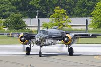 N377 @ KOQU - North American B-25C Mitchell Yankee Warrior C/N 43-3634 - Yankee Air Museum, N377