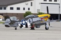 N119H @ KRDG - North American F-51D Mustang Never Miss  C/N 44-73275, N119H