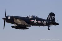 N45NL @ KRDG - Chance Vought F4U-5NL Corsair  C/N 124692C, NX45NL