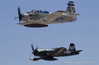 N188RH @ KRDG - Douglas EA-1E Skyraider  C/N 135188, N188RH - by Dariusz Jezewski www.FotoDj.com