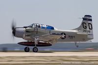 N188RH @ KRDG - Douglas EA-1E Skyraider  C/N 135188, N188RH - by Dariusz Jezewski www.FotoDj.com