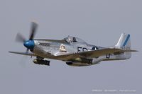 N1751D @ KYIP - North American P-51D Mustang Sierra Sue II  C/N 122-31401/44-63675, N1751D - by Dariusz Jezewski www.FotoDj.com