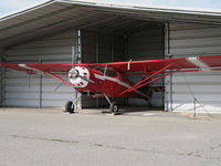 N51606 @ L36 - Locally-based 1996 Skystar Kitfox Classic 4 homebuilt under shelter @ Rio Linda Airport, CA - by Steve Nation