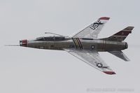 N2011V @ KYIP - North American F-100F Super Sabre  C/N 243-224, N2011V
