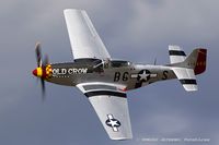 N451MG @ KYIP - North American P-51D Mustang Old Crow  C/N 44-74774, NL451MG