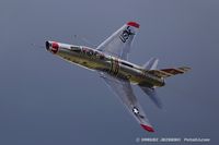 N2011V @ KYIP - North American F-100F Super Sabre  C/N 243-224, N2011V