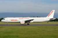 G-POWN @ EGCC - Jet2 A321 during its take-off run - by FerryPNL