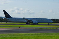HZ-AR12 @ EGCC - ON TAKE OFF FROM EGCC