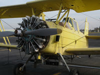 N6602 @ KLHM - Derelict ex K + K Dusters 1970 Grumman G-164A Ag Cat CLOSE-UP nose @ Lincoln Regional Airport (Karl Harder Field), CA - by Steve Nation