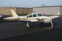 N721BH @ KLHM - Locally-based 1963 Cessna E310H @ Lincoln Regional Airport (Karl Harder Field), CA (to Amber Airplane LLC, Los Altos Hills, CA then CX from USCAR 2008-05-21 as exported to Ukraine as UR-VOKA) - by Steve Nation