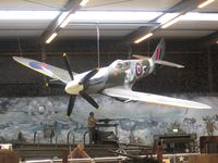 NH649 - Actually FR.XVIIIe NS649 ex TP263 rebuilt to represent LF.XIVc. On display at the Oorlogsmuseum, Overloon in the Netherlands. - by G. Crisp