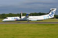 G-ECOT @ EGCC - Flybe Dash 8 taking-off. - by FerryPNL