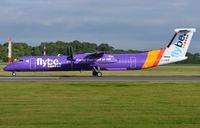 G-PRPF @ EGCC - Purple Flybe DHC8 - by FerryPNL