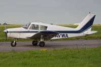 G-AVWA @ EGSH - Just landed at Norwich. - by Graham Reeve