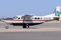 N307PR @ KBOI - Taxing out after dropping off a load of rescue dogs. - by Gerald Howard