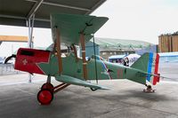 F-JSBS @ LFBD - Royal Aircraft Factory SE-5A, Static display, Bordeaux-Mérignac Air Base 106  (LFBD-BOD)  Open day 2017 - by Yves-Q