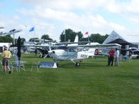 N423PE @ OSH - Brand new Cessna 172S - by Christian Maurer