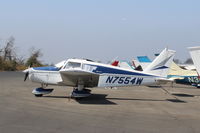 N7554W @ SZP - 1963 Piper PA-28-180 CHEROKEE, Lycoming O&VO-360 180 Hp - by Doug Robertson