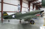 N40245 - Curtiss P-40E Warhawk at the Yanks Air Museum, Chino CA