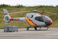 HE25-3 @ LFBD - Spanish ASPA Team Eurocopter EC-120B Colibri, Take off rwy 23, Bordeaux-Mérignac Air Base 106 (LFBD-BOD) Open day 2017 - by Yves-Q