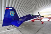 F-TGCJ @ LFBD - Extra 330SC, French Air Force aerobatic team, Static display, Bordeaux-Mérignac Air Base 106 (LFBD-BOD)  Open day 2017 - by Yves-Q