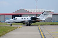 G-JJET @ EGSH - Departing from Norwich. - by Graham Reeve
