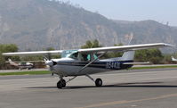 N5443L @ SZP - 1980 Cessna 152, Lycoming O-235 115 Hp, taxi back - by Doug Robertson