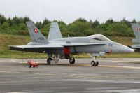 J-5016 @ LFBD - Swiss Air Force McDonnell Douglas FA-18C Hornet, Flight line, Bordeaux-Mérignac airport Air Base (LFBD-BOD) Open day 2017 - by Yves-Q