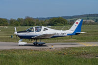 HB-KOU @ LSZG - at Grenchen - by sparrow9
