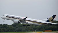 9V-SMF @ EGCC - At Manchester - by Guitarist