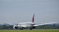 A7-BDD @ EGCC - At Manchester - by Guitarist