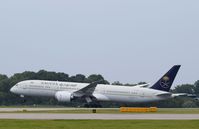 HZ-ARH @ EGCC - At Manchester - by Guitarist
