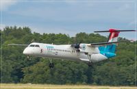 LX-LQD @ EDDR - De Havilland Canada DHC-8-402Q Dash 8 - by Jerzy Maciaszek